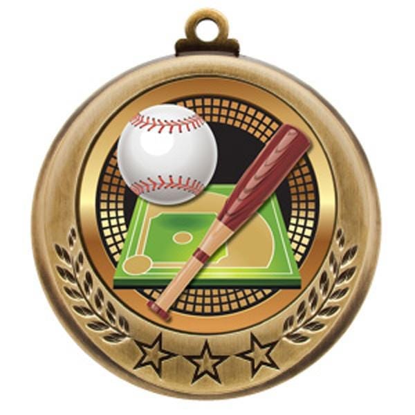 Baseball Spectrum medallion 2 3/4 inch