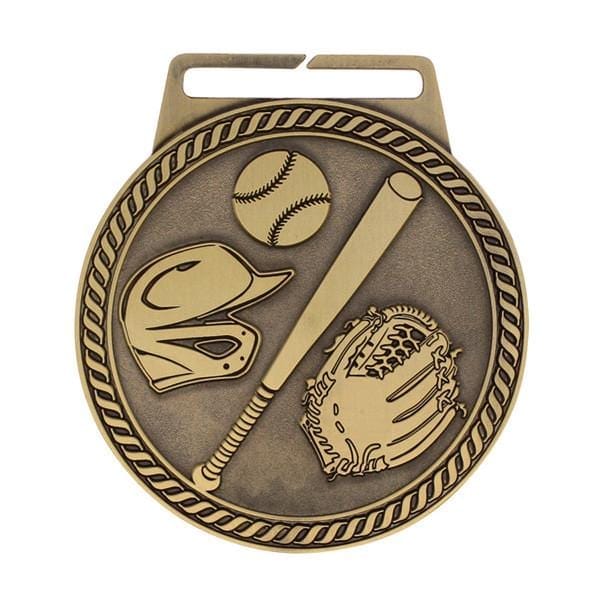 Baseball Medallion Titan Series Wide Ribbon 3