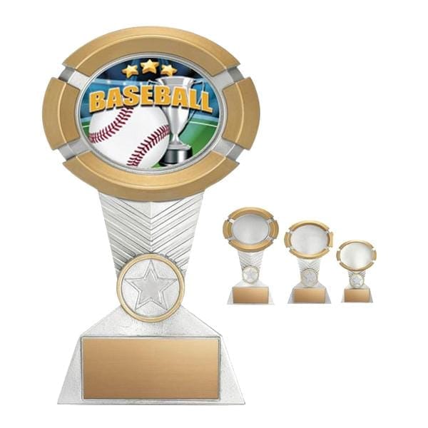 Baseball Impact Colour trophy 5–7 inch