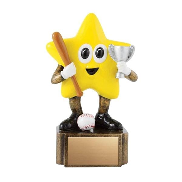 Baseball Little Star trophy