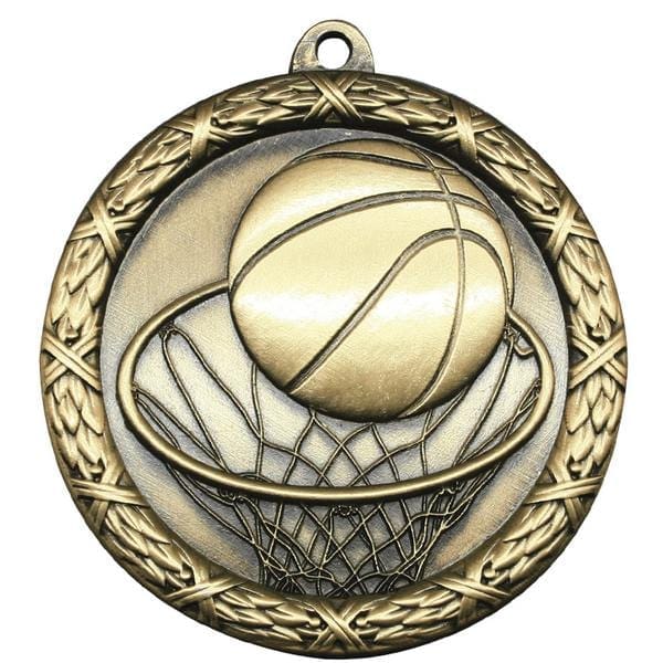 Basketball Classic Heavyweight Medals medallion 2 1/2 inch