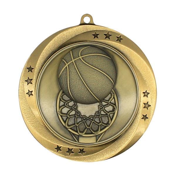 Basketball Matrix medallion 2 3/4 inch