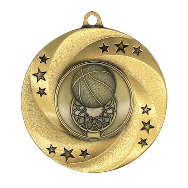 Basketball Matrix medallion 2 inch