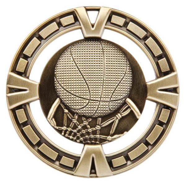 Basketball Varsity Sports medallion 2 1/2 inch