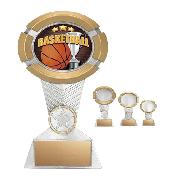 Basketball Impact Colour trophy 5–7 inch