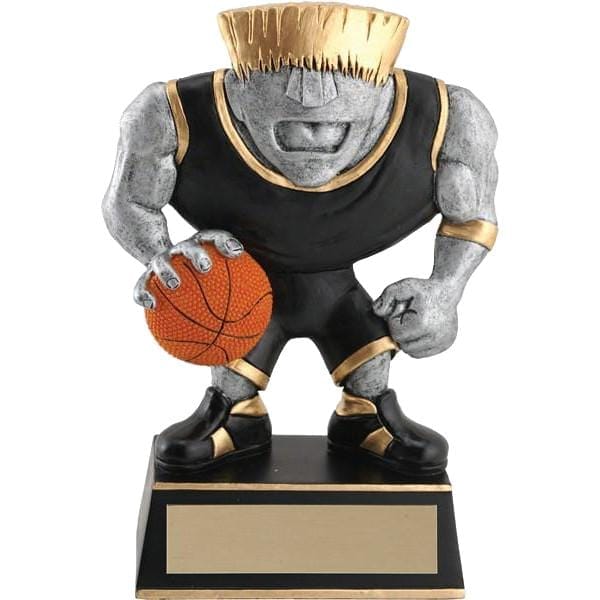 Basketball Muscle Head trophy 5 1/2 inch–6 3/4 inch