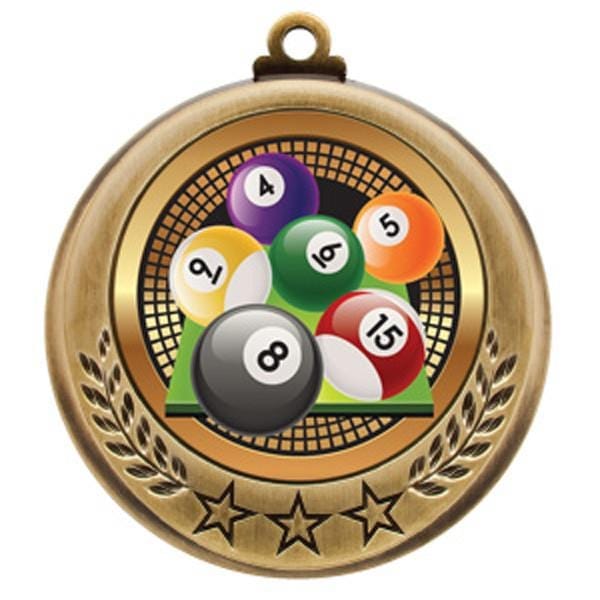 Billiards Spectrum medallion 2 3/4 inch