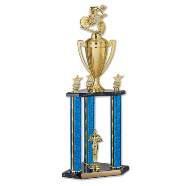 BMX Aurora 3 column trophy 28 inch
