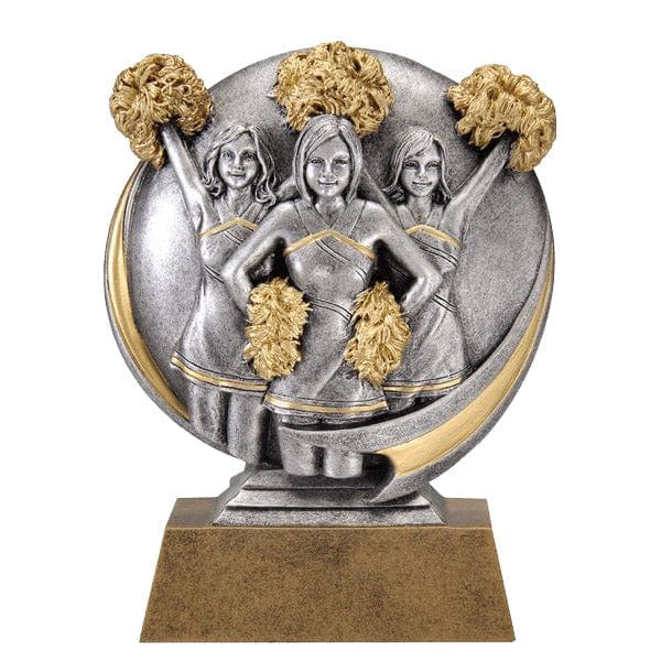 Cheer Motion X Cheerleader trophy
