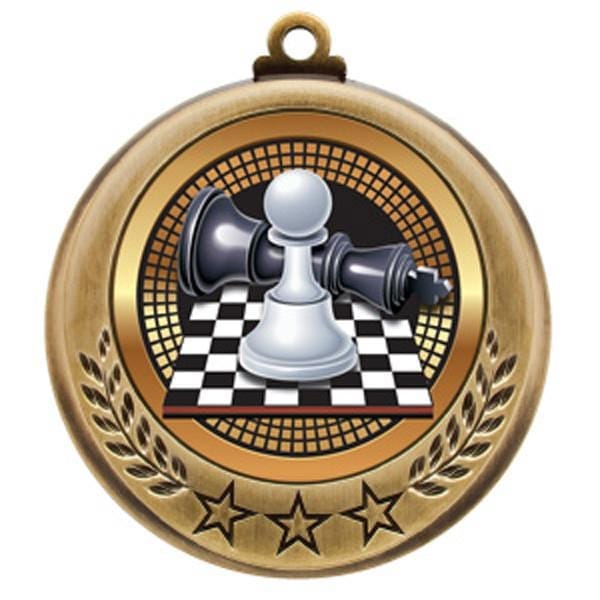 Chess Spectrum medallion 2 3/4 inch
