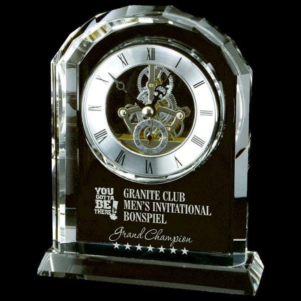 Clock Optic crystal Centura