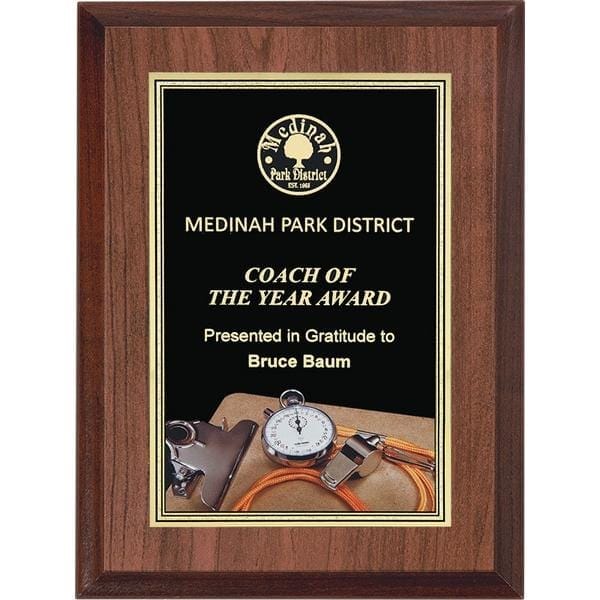 Coaching Plaque - Full Colour Activity - 6