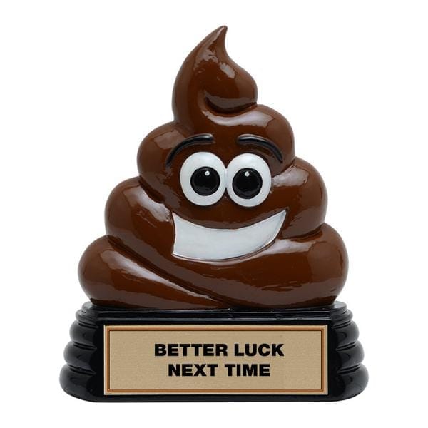 Comic Little Stinker trophy 4 inch