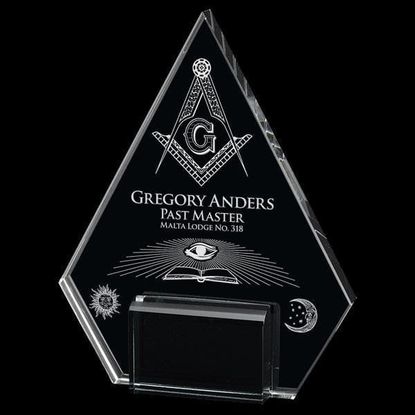 Crystal Award - Marquis Pyramid (A3362) - Quest Awards