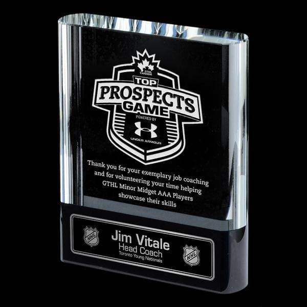 Park Avenue crystal award 5 7/8–8 inch