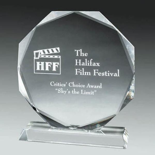 Regal Circle crystal award 6 1/2 inch–7 1/2 inch