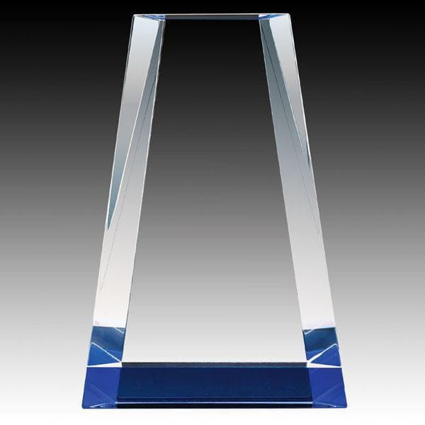 Crystal Award - Tower Blue Bottom (A3503) - Quest Awards