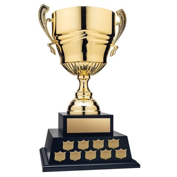 Golf annual Hardwood gold Chevron cup