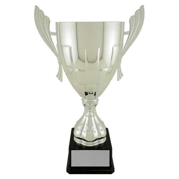 Metal Iron Man cup 11 inch–18 1/4 inch – silver