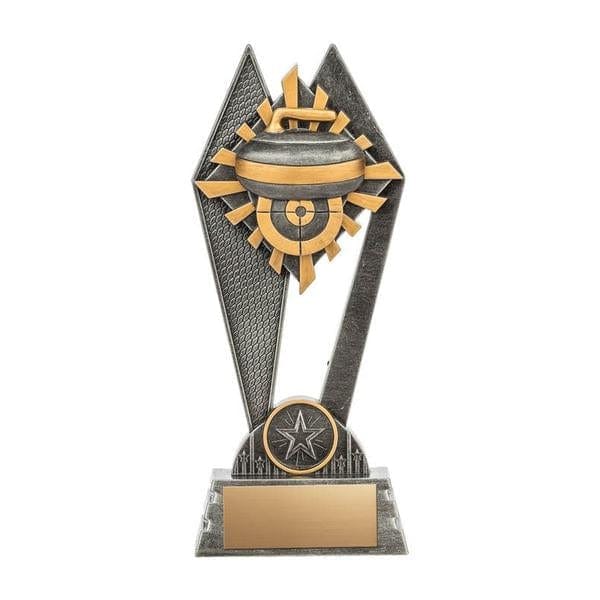 Curling Peak trophy 6 3/4 inch–8 3/4 inch