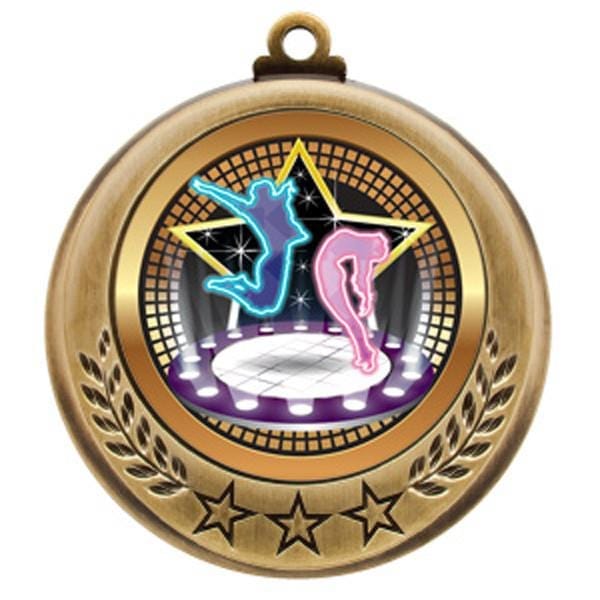 Dance Spectrum medallion 2 3/4 inch