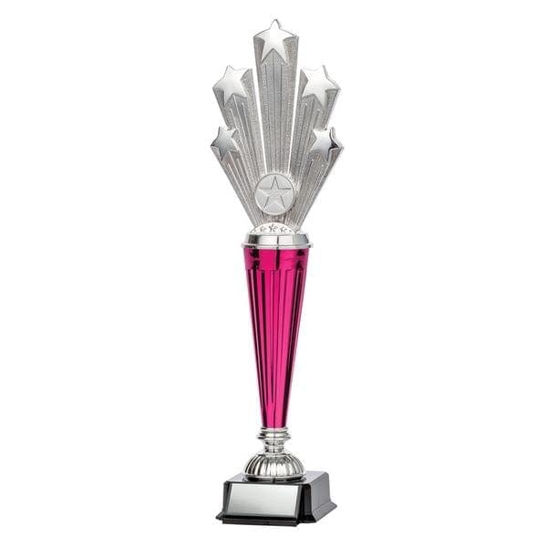 Dance Astral Pink 5 star trophy 11 1/2 inch–12 1/2 inch