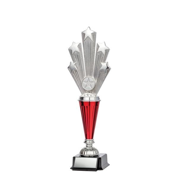 Dance Astral red 5 star trophy 11 1/2 inch–12 1/2 inch