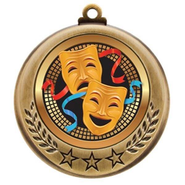 Drama Spectrum medallion 2 3/4 inch