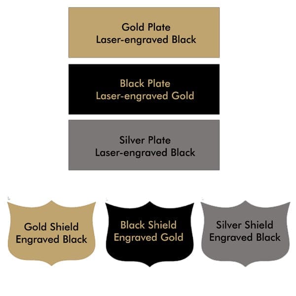 Engraved Plate SGA Product