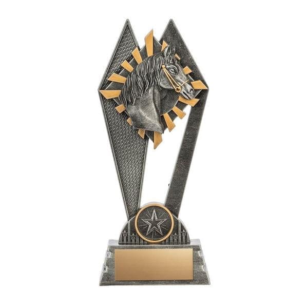 Equestrian Peak Horse trophy 6 3/4 inch–8 3/4 inch
