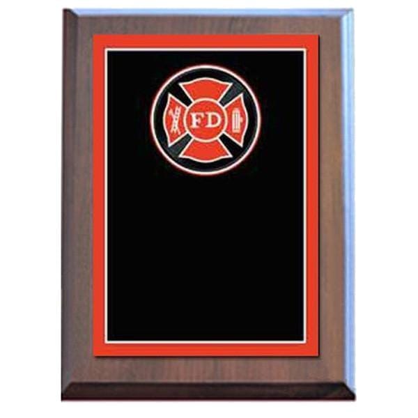 Firefighter Specialty plate plaque
