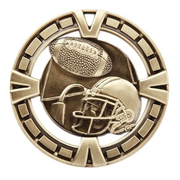 Football Varsity Sports medallion 2 1/2 inch