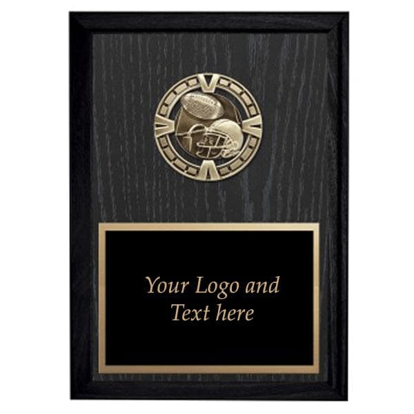 Football Varsity medal plaque 6 inchx8 inch