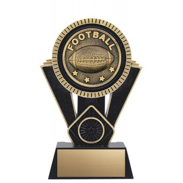 Football Apex Activity insert award 7 inch – Black/Gold