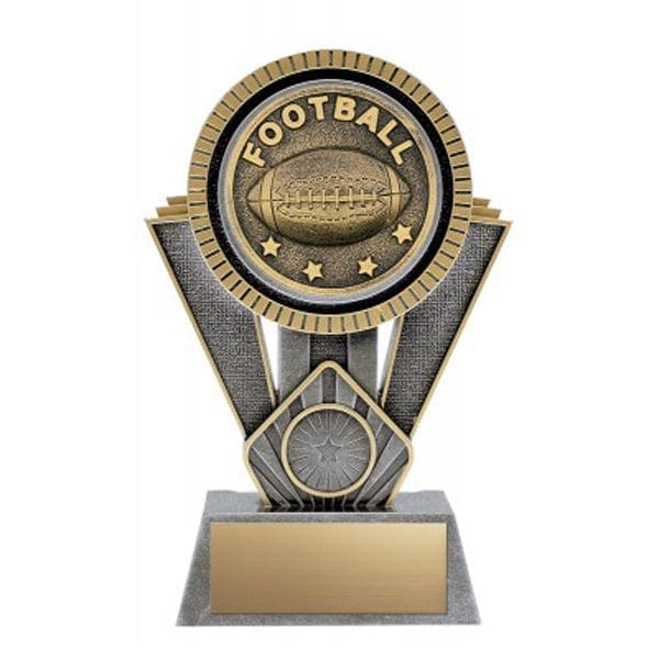 Football Apex Activity insert award 7 inch – Silver/Gold