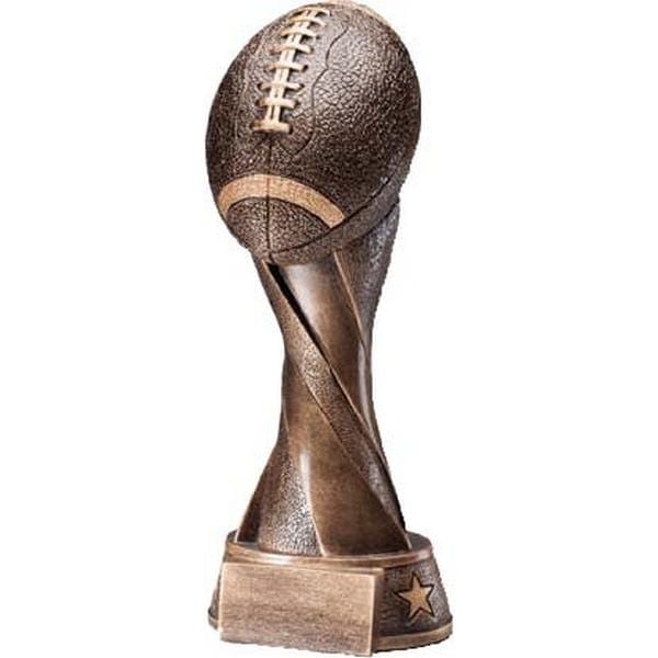 Football Spiral trophy