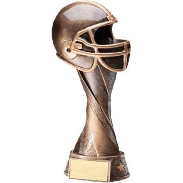 Football Spiral Helmet trophy