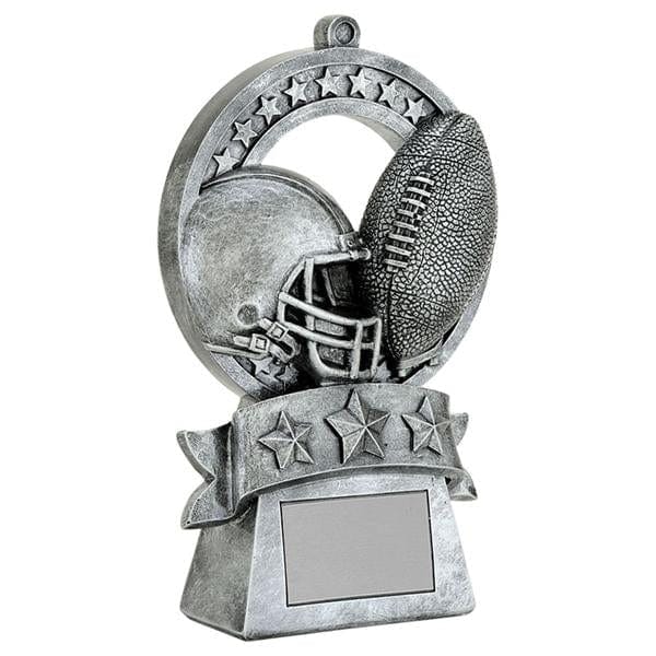 Football Trophy - Star Medal Resin (A2471) - Quest Awards