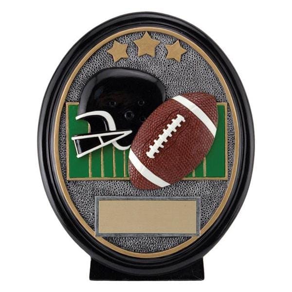 Football Three Star Colour trophy