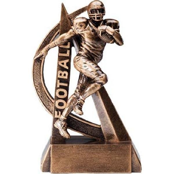 Football Ultra Action resin trophy