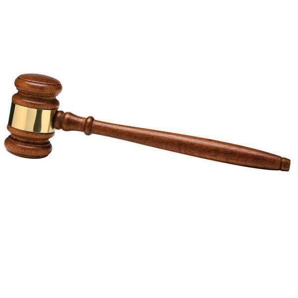 Gavel - Walnut (A2484) Default Giftware Quest Awards - Giftware