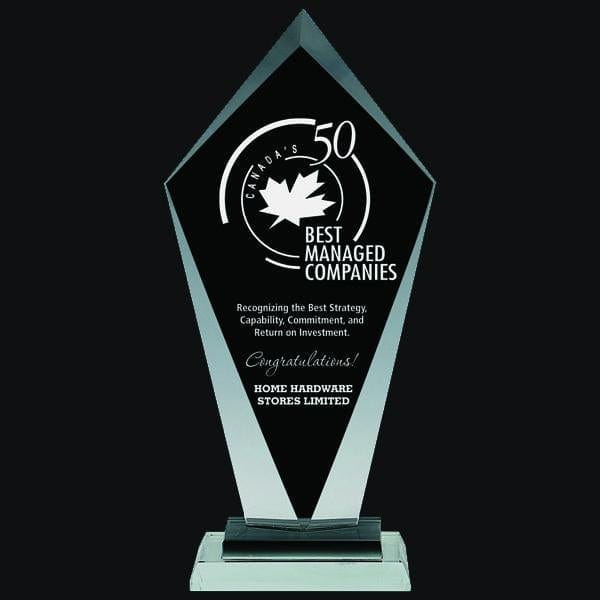 Astana glass award 8 5/8–11 inch