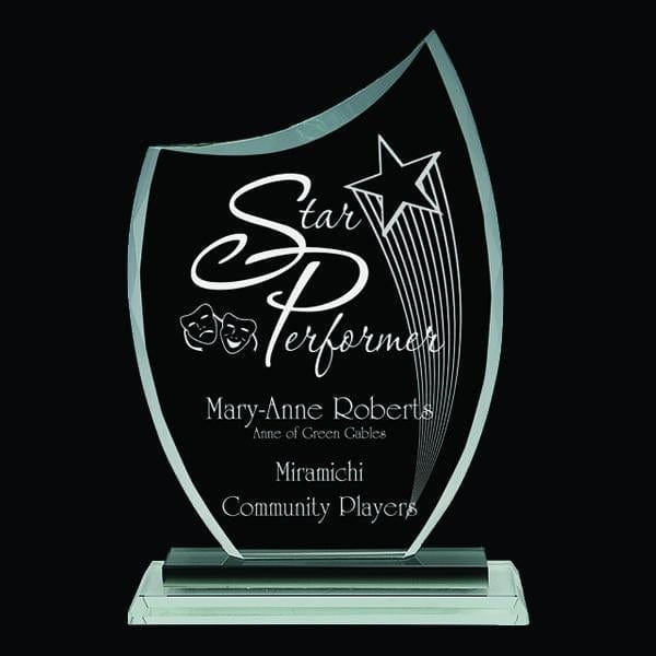 Munich glass award 7 1/2–10 inch