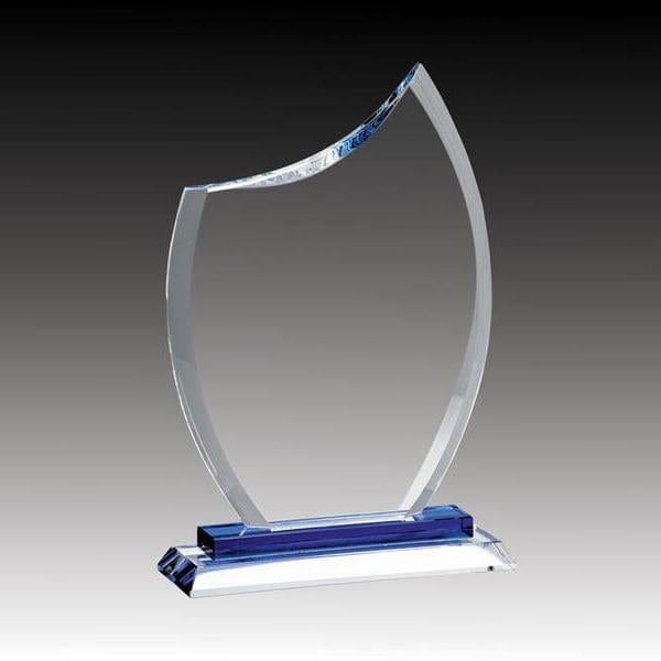 Prestige Rounded Peak glass award 7 1/2 inch–8 1/2 inch
