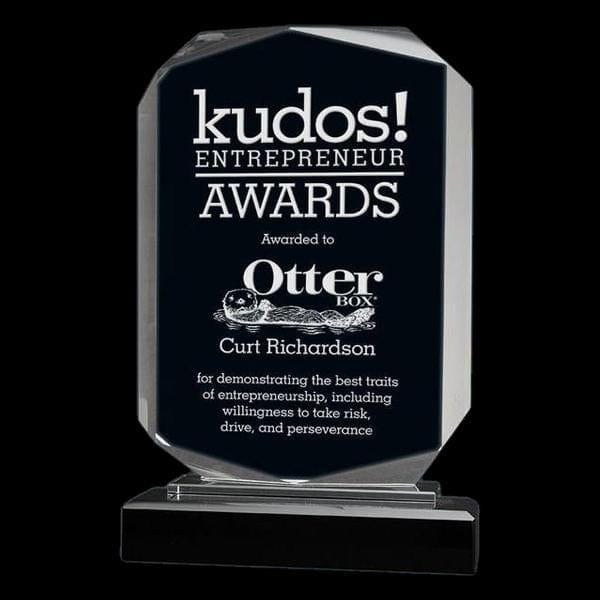 Rushmore glass award 10 5/8 inch–12 1/8 inch