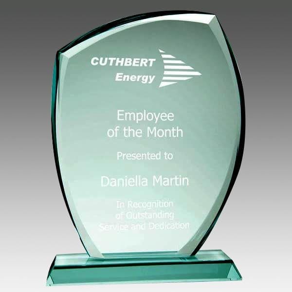 Premium Prestige Curved award 6 3/4 inch–8 3/4 inch