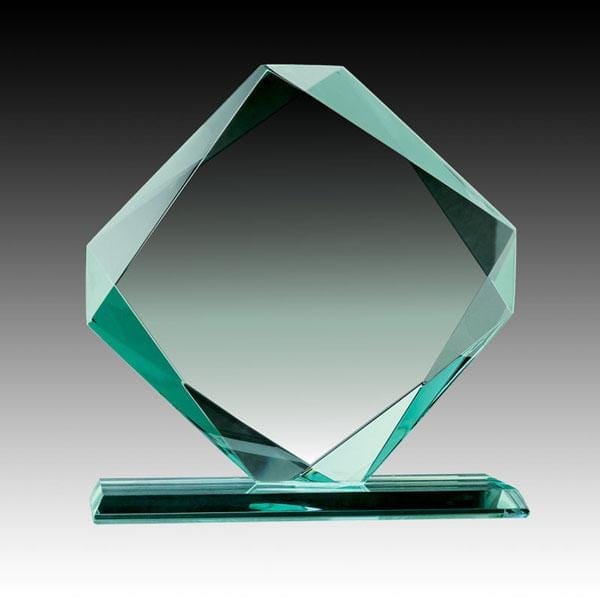 Glass Jade Diamond award 6 inch–7 1/2 inch
