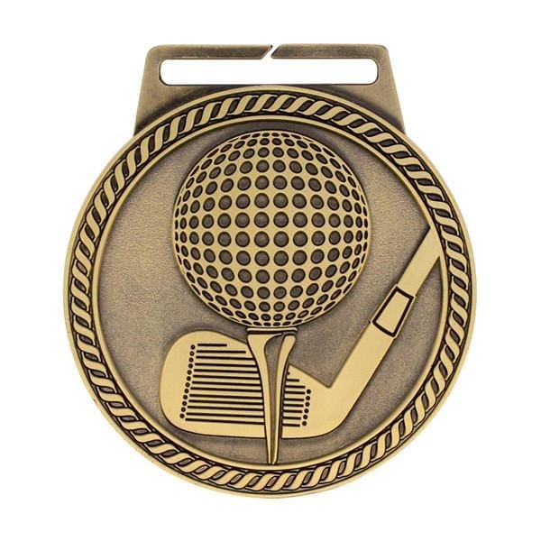 Golf Medal Titan Series Wide Ribbon 3