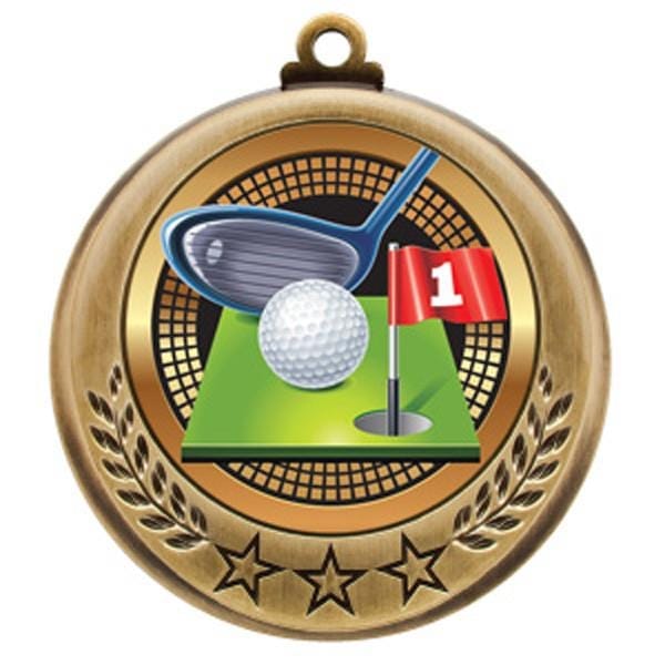 Golf Spectrum medallion 2 3/4 inch