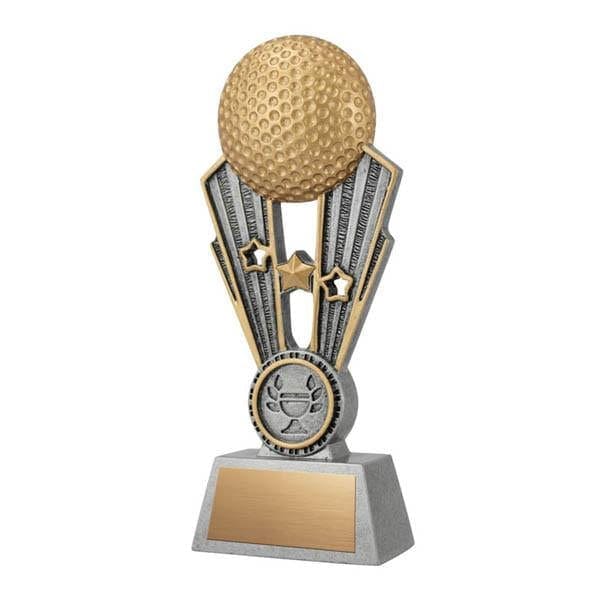 Golf Fame trophy 6 1/2 inch–7 1/2 inch